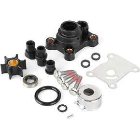 Outboard Maintenance Water Pump Impeller Repair Kits Replaces Johnson Evinrude 8-15HP 394711 Sierra 18-3327
