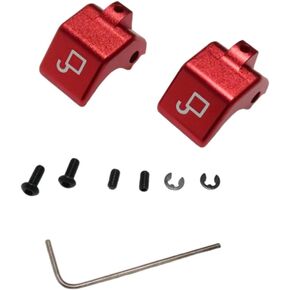 Soft Top Convertible Roof Latch Lock Repair Kit Left & Righ Fit for Mazda Miata 1990-2005 (Red)
