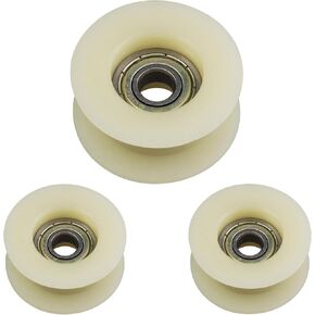 3 Pcs Pulley Chain Tensioner Roller Aftermarket Replacement Parts Fits for 2 Stroke 49cc 60cc 66cc 80cc Engine Motorized Bicycle Bike.