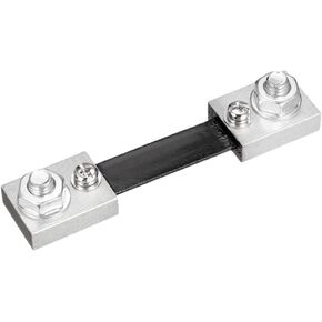 uxcell Shunt Resistor 100A 75mV for DC Current Ammeter Analog Panel Meter External FL-2 Shunt Resistance Divider