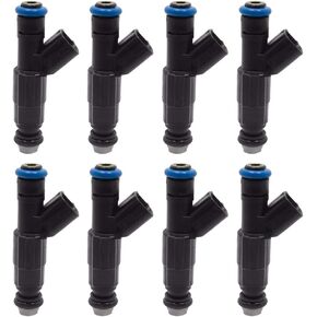 MACHSWON Fuel Injector Set of 8, 0280156081/12567905/3858969, Compatible with Chevrolet BLAZER S10 1995-2012 S10 Pickup 1994-2012