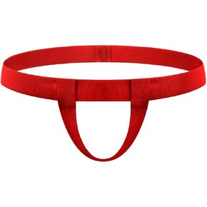FEOYA Men Open Front Jockstrap Strappy Hollow Out Underwear Low Rise Athletic Supporters Underpants