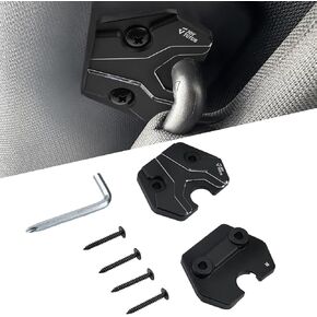 Sun Visor Repair Kit Compatible with Ram 1500 2019-2023, JOYTUTUS Aluminum Sun Visor Clips, Used for Restores and Repairs Ram 1500 2023 2022 2021 2020 2019 Sagging Sun Visor