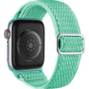Lerobo Elastic Bands Compatible with Apple Watch Bands 44mm 45mm 42mm 49mm 38mm 40mm 41mm, Stretchy Solo Loop Soft Nylon Strap Replacement Band Compatible for Apple Watch Ultra 2 iWatch SE Series 9 8 7 6 5 4 3 2 1 Women Men