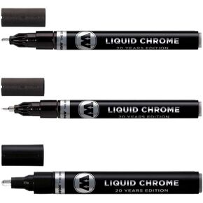 Molotow Liquid Chrome Marker Set - 1mm, 2mm and 4mm