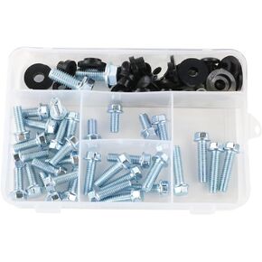 Xitomer 63PCS Plastic Bodywork Bolt Kit, Fit for YZ YZF 80 85 125 250 250F 400 450 450F, Full Sets complete Fairing bodywork Bolts