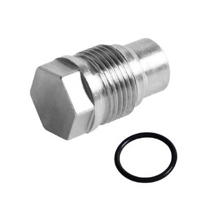 113073000 Stainless Steel & Viton O-Ring 113073001 Fuel Rail Plug Valve Fit Compatible with Chevy GMC 6.6l Duramax 6.6L 2004.5-2010, Compatible with Dodge 6.7L Cummins 2007-2018