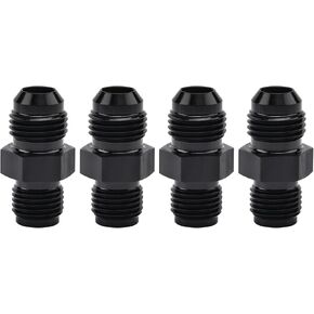 EVIL ENERGY 6AN Male to 5/8 x 18 Inverted Flare Thread Fitting Adapter Straight 4PCS