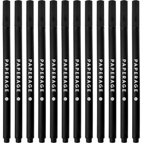 PAPERAGE Gel Pens With Retractable Medium Point (0.7mm), 20 Pack Colored Gel Pens, Assorted Colors, Smooth Writing Pens For Journals, Notebooks, Note Pads, Drawing, Office & School Supplies