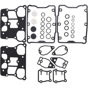 AHL NEW Cometic Gasket - C9588 - Rocker Box Gasket Kit Compatible with Harley FLHRSI Road King Custom 2004-2006 FLHT Electra Glide Standard 1999-2009 FLHTC Electra Glide Classic 1999-2013