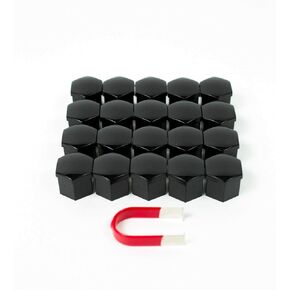 for Tesla Model S Wheel Nut Covers/Lug Nut Covers - Glossy Black