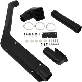 SCITOO Auto Snorkel Kit Replacement Compatible for 1985-1995 for Jeep for Cherokee/Free XJ Snorkel Intake Kit Air Ram Intake Snorkel Kit Set Black Intake Ram Snorkel