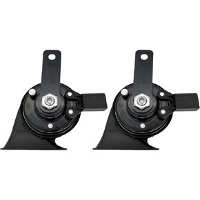 Snail Car Electric Horn 12V 2pcs 110dB High Tone Loud Speaker Compatible for A1 MK1 MK2 2010-2020 VW Jetta MK5 MK6 2006-2019