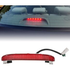 ECOTRIC LED Third 3rd Brake Light Compatible with 2006-2011 Honda Civic EX 2 Door Coupe Replacement For 34270SVAA01 High Mount Stop Lamp