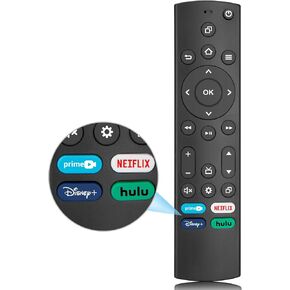 Replacement Remote for All Insignia/Toshiba/Pioneer Smart TVs (Not for Fire Stick)
