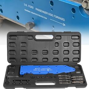 72610 Manifold Drill Template for FORD 3.5L Ecoboost Motors, Remove Broken Exhaust Manifold Bolts Without Damage Cylinder Head