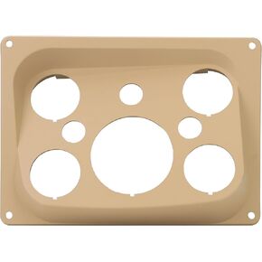 Humvee HMMWV Plastic Dashboard Instrument Panel - Compatible with All Military Humvee - Tan Color