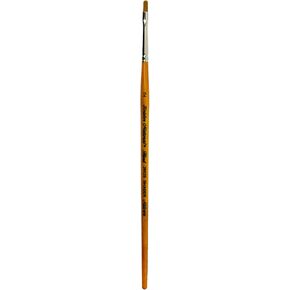 Silver Brush Limited 2002S Golden Natural Shader Brush for Watercolor, Oil, and Acrylic, Size 2, Short Handle