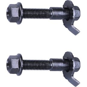 4PC Camber Cam Bolt Kit for Infiniti QX56 04-13, QX80 14-21, for Nissan Titan 04-21, Pathfinder 05-12, Frontier 05-21, Front Alignment Caster/Camber Adjusting for Suzuki Equator 09-21