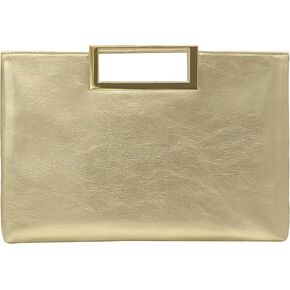 Milisente Clutch Purses for Women Formal/Casual, Sparkly PU Leather Handbag Purse with handle for Prom Cocktail Wedding