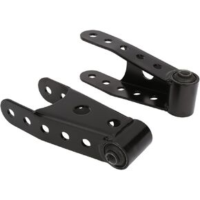 ONER Suspension 2 Inch Rear Lowering Shackle, Compatible With Ford Dodge Ram Chevy Silverado Tahoe GMC Sierra Yukon, Replaces # 6400 410520