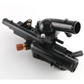 25600-2G500 256002G500 Engine Coolant Thermostat Housing Assembly Fits for Hyundai Sonata Tuscon Sportage/for Kia Optima Sorento 2010 2011 2012 2013 2014 2015 2016 2.4L L4