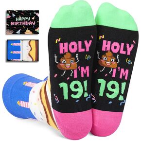HAPPYPOP 19th Birthday Gifts Year Old - Gifts for 19 Year Old Teenage Girls Boys, 19th Birthday Presents for 19 Year Old Female