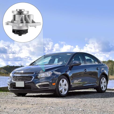 مضخة مياه AW6184 لسيارة شيفروليه/تشيفي سونيك كروز المحدودة Aveo Aveo5,Pontiac G3 Wave,Saturn Astra 2008 2009 2010 2011 2012 2013 2014 2015 2016 2017 2018 1.6L 1.8L 25194312 251951191 in Kuwait