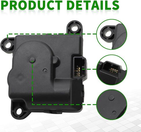 مشغل باب مزيج سخان HVAC متوافق مع Ram 1500 2500 3500 1999 2000 2001 2002 لاستبدال 604-018 5104879AA 5012924AA in Saudi Arabia