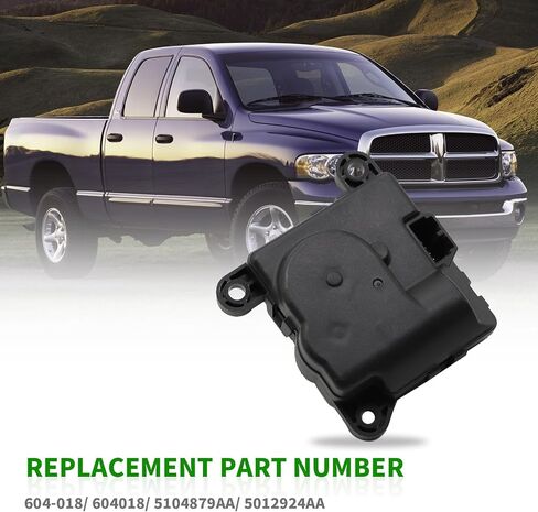 مشغل باب مزيج سخان HVAC متوافق مع Ram 1500 2500 3500 1999 2000 2001 2002 لاستبدال 604-018 5104879AA 5012924AA in Saudi Arabia