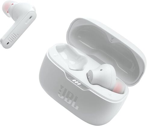 مجموعة سماعات الأذن JBL Tune 230NC TWS True اللاسلكية النشطة لإلغاء الضوضاء في الأذن مع حقيبة gSport (أسود) in Kuwait