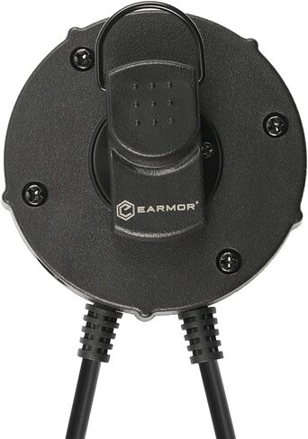 EARMOR التكتيكي Earmor Kenwood، إصدار Baofeng PTT المعيار العسكري 7.0 قابس لمحول الراديو باللون الأسود in Kuwait