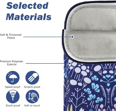 6-7 Inch Protective Sleeve Carrying Case Fits All-New 6" Kindle 11th Gen 2022, Kindle 10th/8th Gen 2019/2016, 6.8" Kindle Paperwhite 11th 2021/10th Gen 2018, Kindle Oasis E-Reader, Light Blue in Saudi Arabia