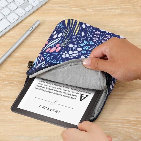 6-7 Inch Protective Sleeve Carrying Case Fits All-New 6" Kindle 11th Gen 2022, Kindle 10th/8th Gen 2019/2016, 6.8" Kindle Paperwhite 11th 2021/10th Gen 2018, Kindle Oasis E-Reader, Light Blue in Saudi Arabia