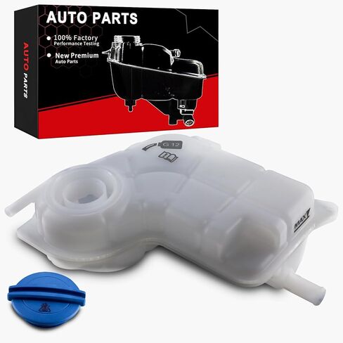 Coolant Overflow Recovery Expansion Tank Fits for:-Audi RS4 4.2L V8 2007 2008,S4 2004 2005 2006 2007 2008 2009 Reservoir Tank OE#8E0121403F, 172510, SK1034A, V108287(With Sensor & Cap) in Saudi Arabia