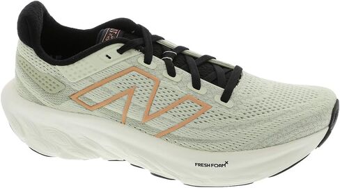 New Balance Women's W1080V13 Running Shoe, Natural Mint/Copper/Black, 6 in Saudi Arabia