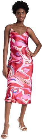 فستان Seridie للسيدات من L'AGENCE متوسط ​​الطول سهل الارتداء in Kuwait