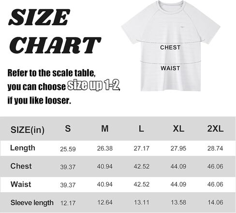 Men's Rash Guard Swim Shirts Short Sleeve Fishing Beach-Recommended Larger one in Saudi Arabia