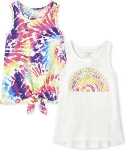 The Children's Place Girls Sleeveless Fashion Tank Top in Saudi Arabia