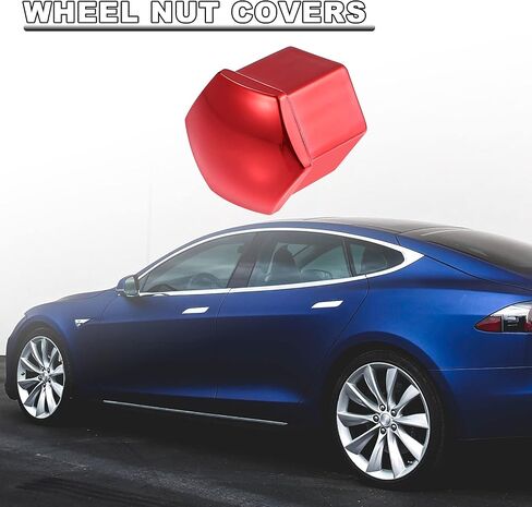 X AUTOHAUX 20 قطعة غطاء صامولة عروة يغطي 19 مللي متر غطاء تغليف مسمار العجلة غطاء المسمار العالمي لمحور العجلة مع مشبك أسود أحمر in Kuwait