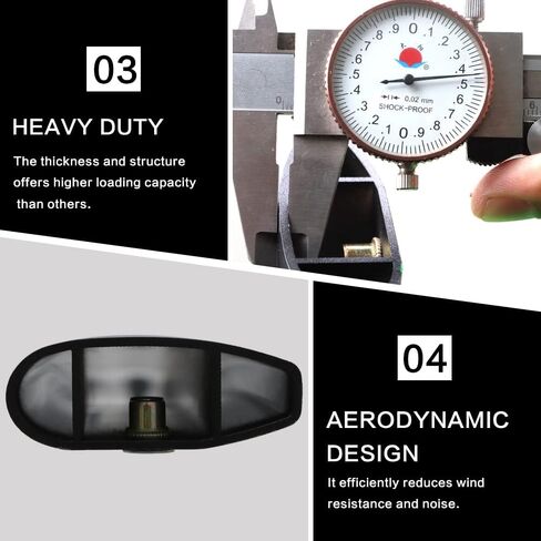 Snailfly Cross Bar مناسب لـ 2021-2025 Ford Bronco 2Door و4Door مع سياج جانبي، حامل البضائع العارضة على السقف (شريط واحد) in Kuwait