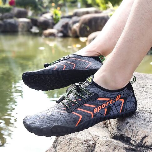 UBFEN Water Shoes for Men and Women Quick Dry Outdoor Beach Aqua Hiking Sneakers in Saudi Arabia