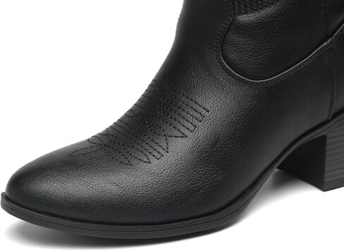 أحذية TYNDALL النسائية للكاحل ملابس غربية أنيقة أحذية رعاة البقر للنساء in Kuwait