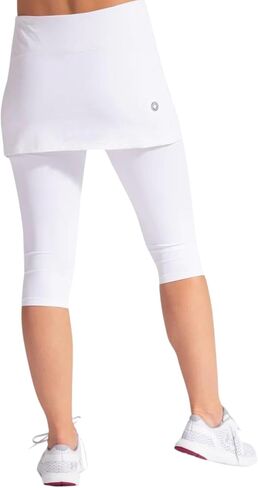 Women's UPF 50+ Sun Protection Active Capri with Skirt in Kuwait