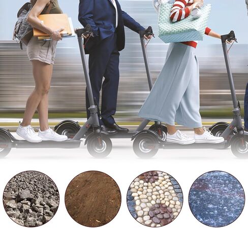 سكوتر كهربائي بأنبوب داخلي 10 × 2.5 إطارات 10 بوصة [سميكة] [امتداد الصمام] [رافعات الإطارات] [صمام الفم المنحني] (عبوتان) in Kuwait