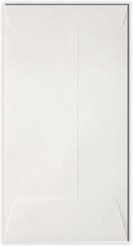 LUXPaper Open End Envelopes | Peel & Press | 6" x 11 1/2" | White | 70lb. Text | 500 Qty in Saudi Arabia