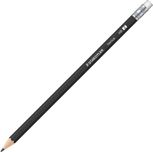 Staedtler norica HB #2 أقلام جرافيت 50 قلم رصاص أزرق و50 ممحاة بأطراف أسهم ومبراة النخبة in Saudi Arabia