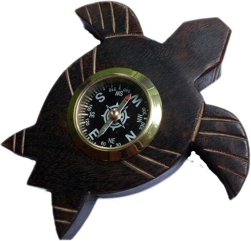 Antique Vintage Working Compass for Home Office Outdoor Camping | Desk Accessories Paperweight by Hind Handicrafts in Saudi Arabia