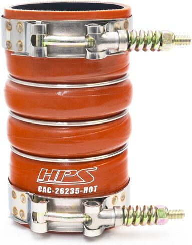 HPS 4-Ply عززت سيليكون شاحن توربيني المبرد التمهيد عدة واحدة الجانب الساخن التمهيد متوافق مع 2010 الجنيه الاسترليني شاحنة رصاصة 45 55 2010-2012 رام 2500 3500 4500 5500 6.7L الديزل الكمون، 57-2208 in Kuwait