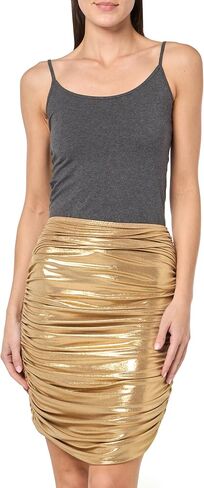 Norma Kamali Women's Shirred Skirt to Knee in Saudi Arabia